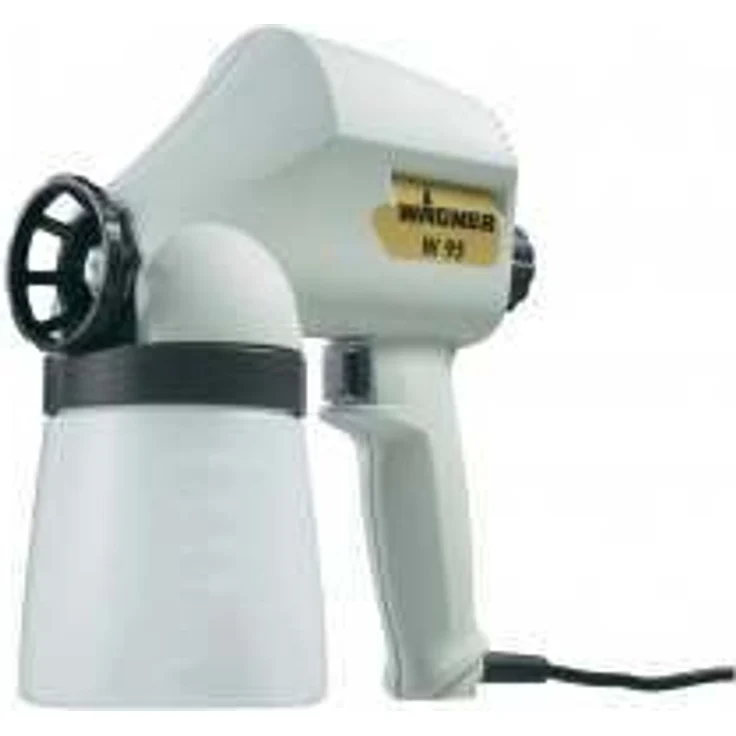 WAGNER Farbsprühsystem W 95 für lösemittelhaltige & wasserlösliche Farben im Innen- & Außenbereich, Behälter 600 ml, 10 m²-15 min, 70 W – Bild 1