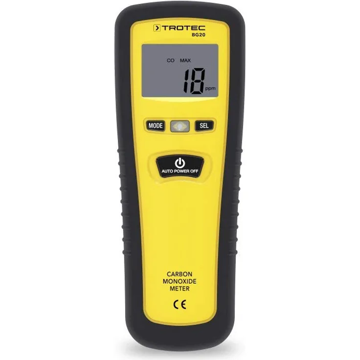 TROTEC 3510205060 BG20 Kohlenmonoxid-Messgerät
