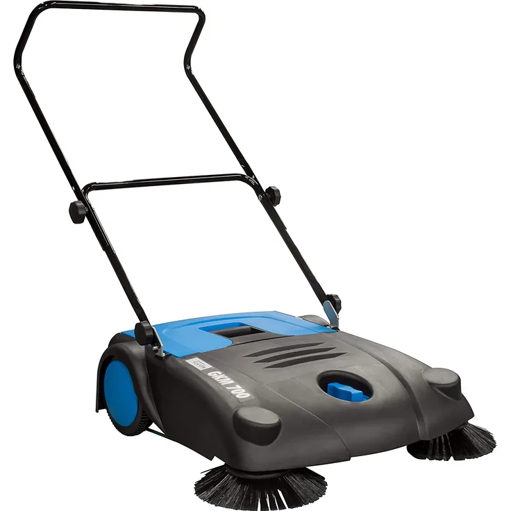 Güde Kehrmaschine GKM 700 manuell, 700 mm Kehrbreite, 14 l Schmutzbehälter, 2000 m² Flächenleistung-Stunde Arbeitsbreite 70 cm