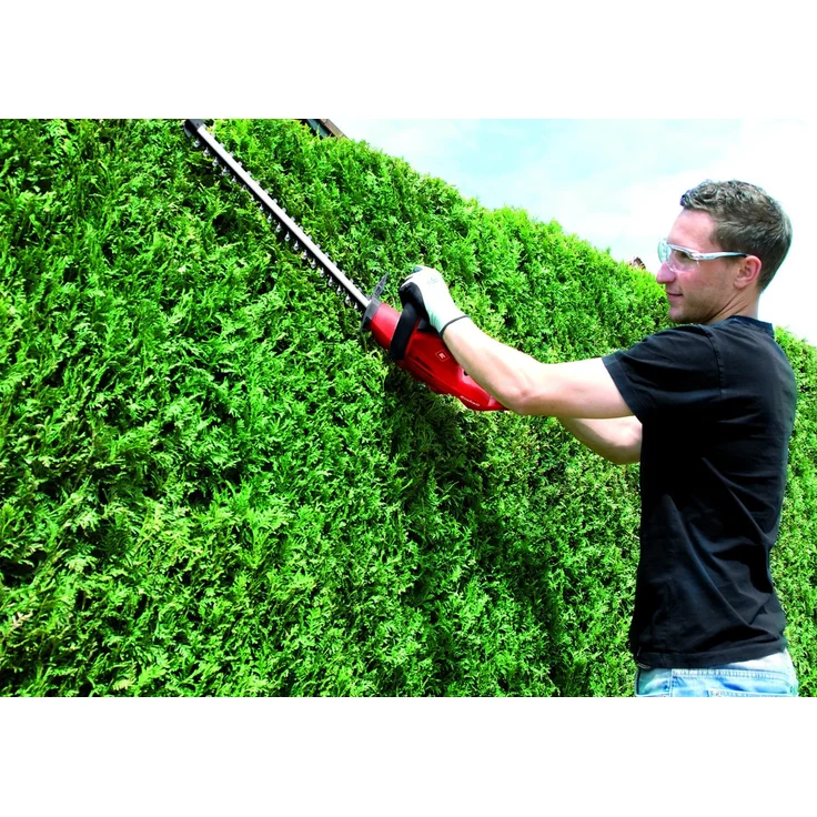 Einhell Elektro-Heckenschere GC-EH 4550 (450 Watt, 500 mm Schnittlänge, 16 mm Zahnabstand, geringes Gewicht, inkl. Alu-Messerabdeckung) – Bild 9