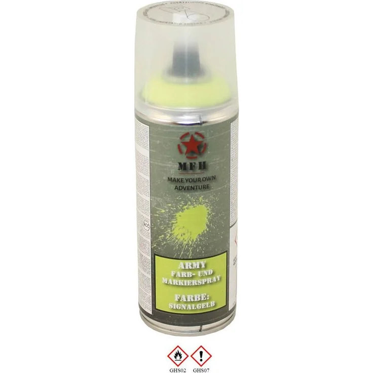 MFH Farbspray Army 400ml Signalgelb RAL1026 – Bild 1