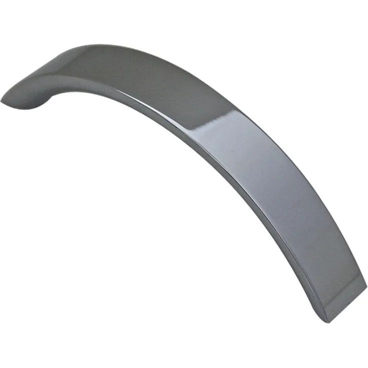 Chrom glänzender Möbelgriff Lochabstand 128mm Küchengriff Schubladengriff Metall