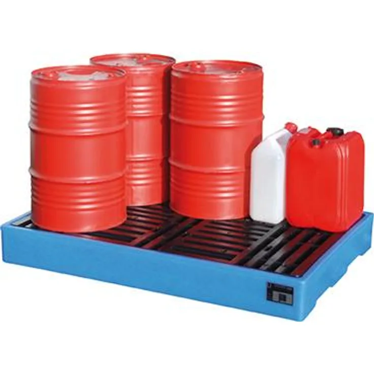 Bauer GmbH Bodenwanne 1260x860x150 2 Fässer a 100 l (Lieferumfang: 1 Stück)