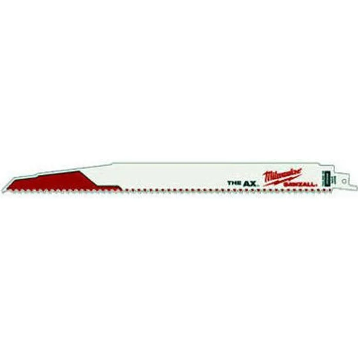 Milwaukee 48-00-5027 Sawzall Blade 48?00?5027 die AX 12 Zoll, 5-8 TPI Super ? Klinge, Porzellanperlen, Bi-metal, 5
