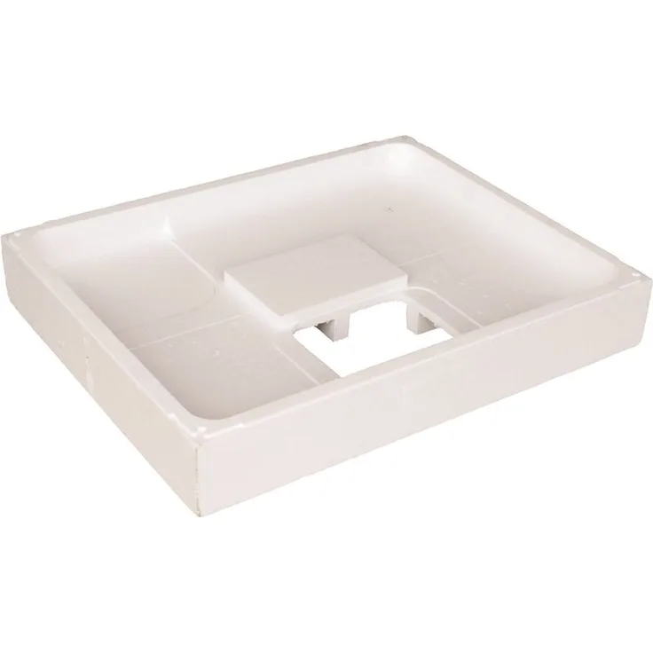  - Modern Select - Duschwannenträger aus Styropor für rechteckige Duschwannen in 120 x 80 x 2,5 cm cm - 03AX3044 - Calmwaters