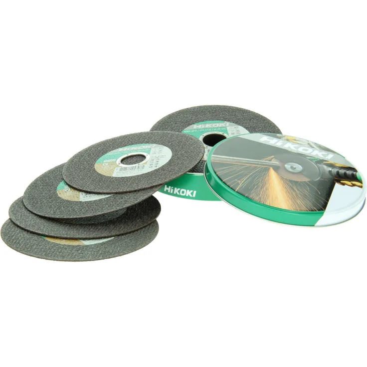 HiKOKI Trennscheibe Brilliant 125x1mm INOX 10 Stück in Dose, Metall, Edelstahl, Blech