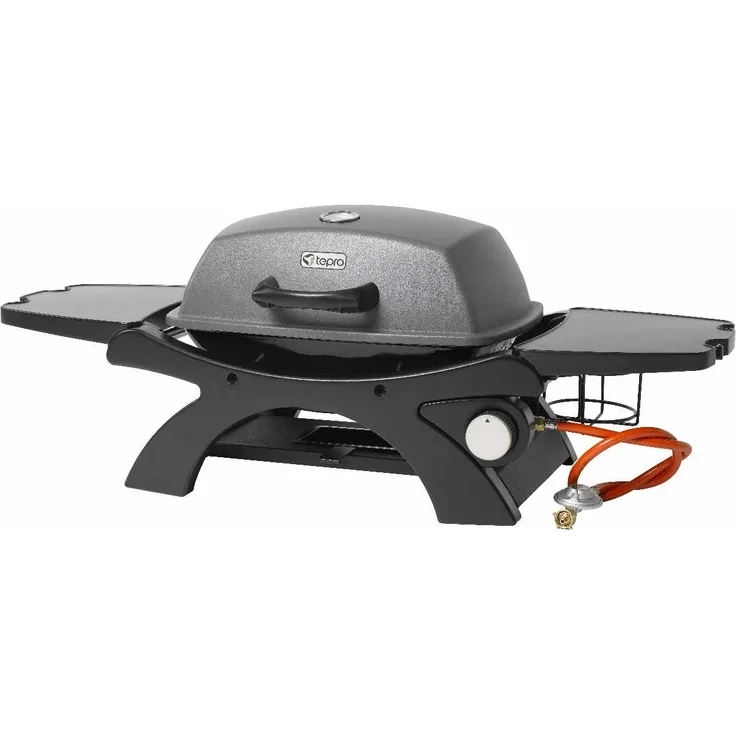 tepro Tisch-Gasgrill klein Abington Tischgrill, Anthrazit-schwarz, 102 x 46,2 x 38