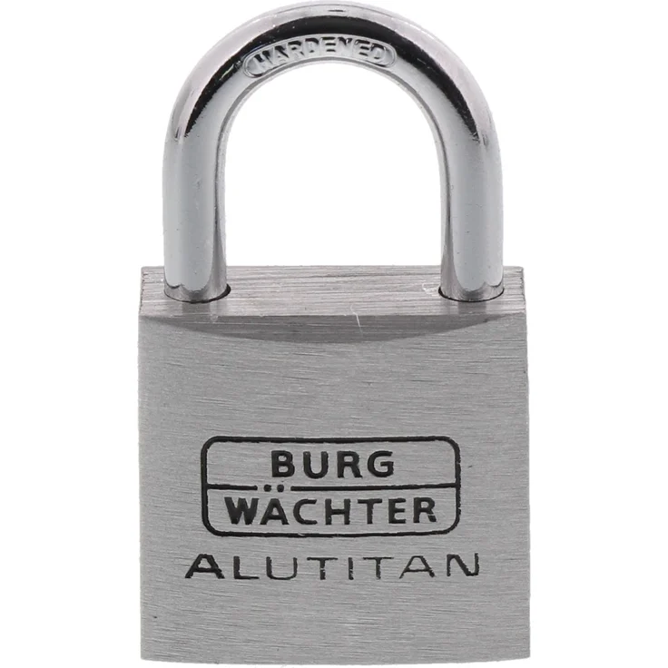 BURG-WÄCHTER Vorhängeschloss, 2er-Set, 5 mm Bügelstärke, 4 Schlüssel, Duo 770 30 SB – Bild 1