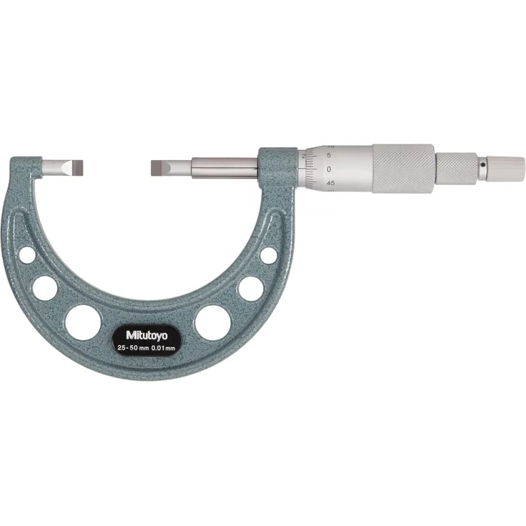 Mitutoyo MT122-102 Klinge Mikrometer 25-50 mm Analog Klinge Mikrometer