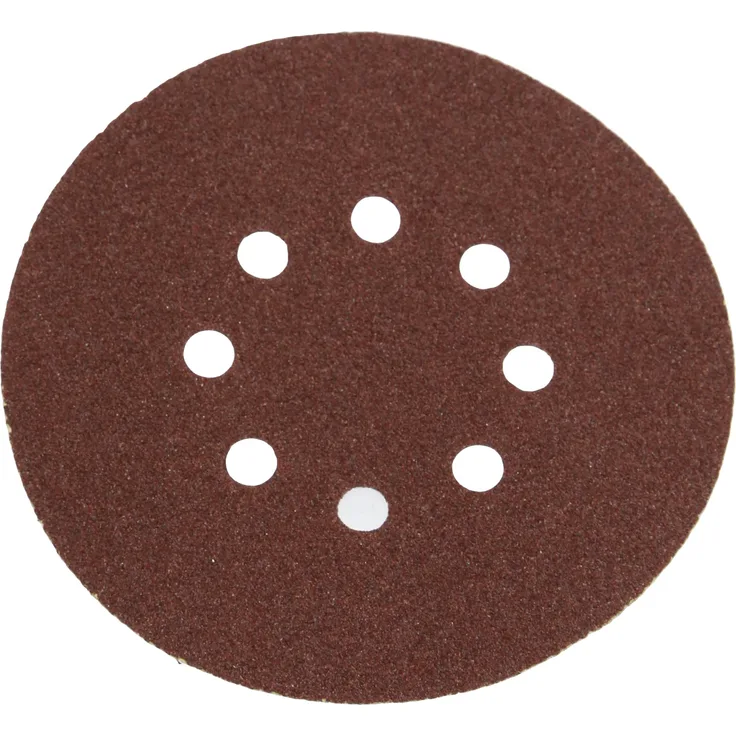 Silverline 196571 Klettschleifscheiben, gelocht, 150 mm, 10er-Pckg. 60er-Körnung
