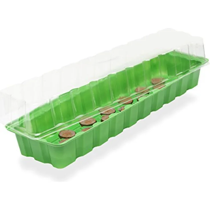 Windhager 05517 Fensterbank Treibhaus, inklusive 20 Kokos-Quelltabs