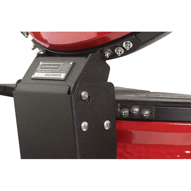 Kamado Joe - Classic II Holzkohlegrill, 122 x 118 x 71 cm, Ø Grillfläche 46 cm – Bild 4