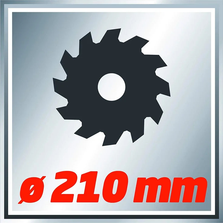 Einhell Zug-Kapp-Gehrungssäge TC-SM 2131 Dual (4300835) 1800 W Sägeblatt 210 mm Schnittbreite 310 mm – Bild 12