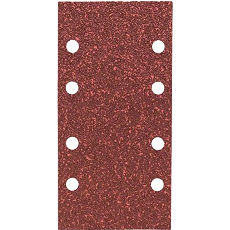 Bosch Schleifblatt (für Schwingschleifer verschiedene Materialien, 10 Stück, 93 x 185 mm, Körnung 40)