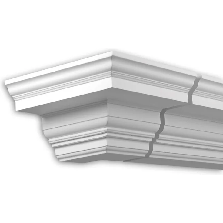 Außenwinkel 431312 Außenstuck Eckelement Fassadenelement Zeitloses Klassisches Design weiß