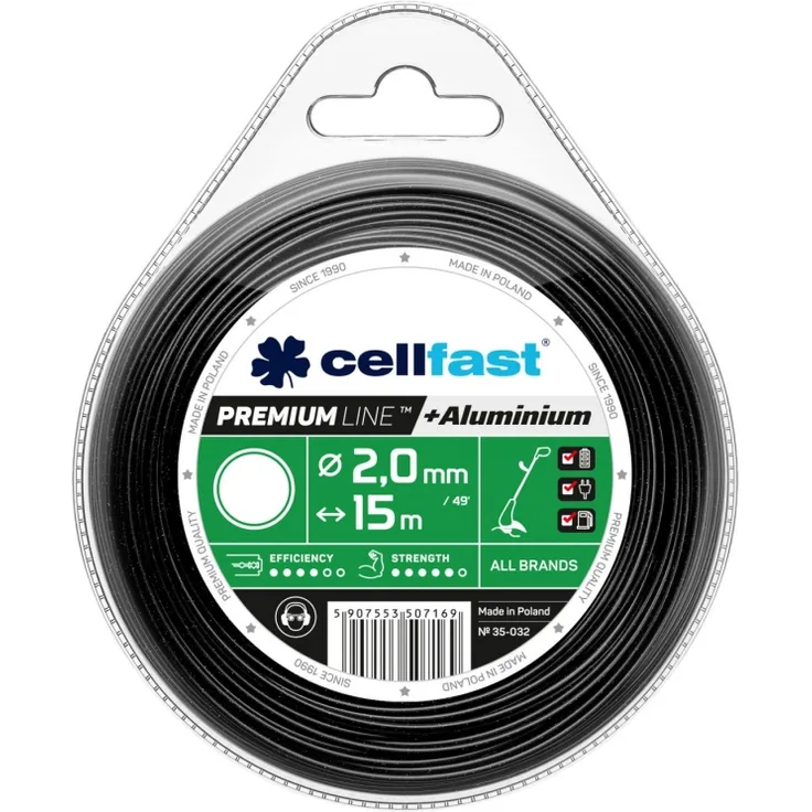 Cellfast 35-032 PREMIUM schneiden, Gelb, 2,0 mm x 15 m
