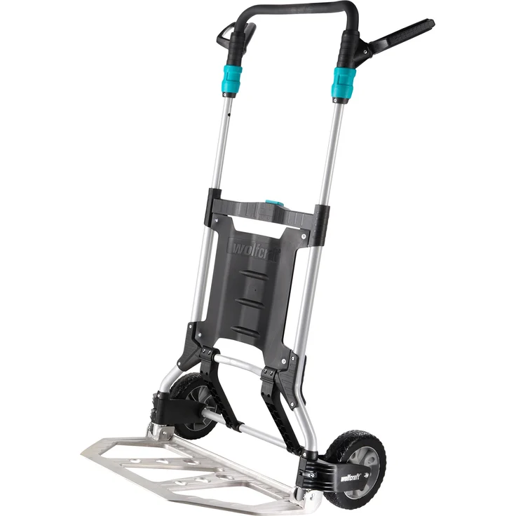 wolfcraft TS 1500 Transportsystem 5525000 | Stabile Sackkarre für schwere Lasten bis 200 kg | Klappbarer Profi Handkarren für Außengelände & Treppen - Preisvergleich – Bild 1