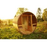 via nordica Fasssauna Carla 2.8m Terrasse 1-Raum