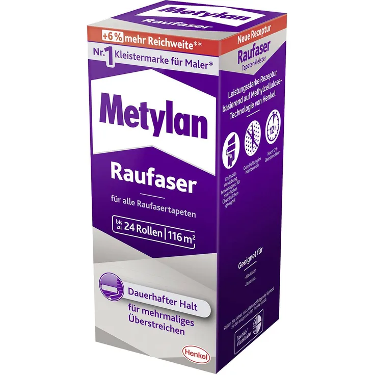 Metylan Raufaser Tapetenkleister MPR08 720g