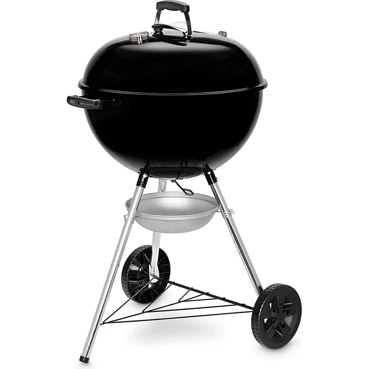 Weber Original Kettle Holzkohlegrill E-5710, 57cm, black, Maße 107 x 67 x 65 cm