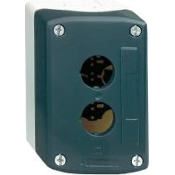 Schneider Electric Leergehäuse 1 Einbaustelle unbeschriftet Dunkel-Grau, Hell-Grau XALD01 1 St. (XALD01)