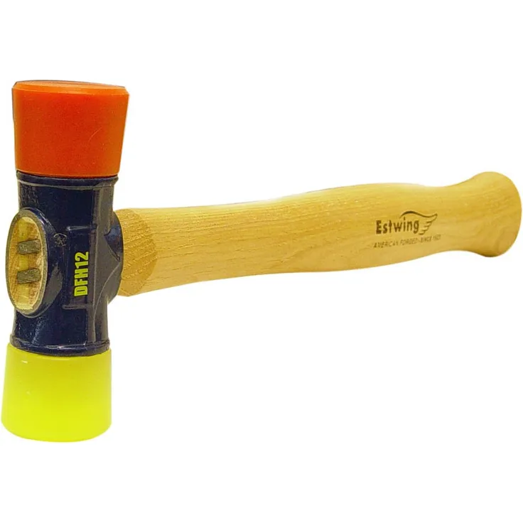 Estwing DFH12 12 Oz Rot Und Gelb Gummihammer Schonhammer