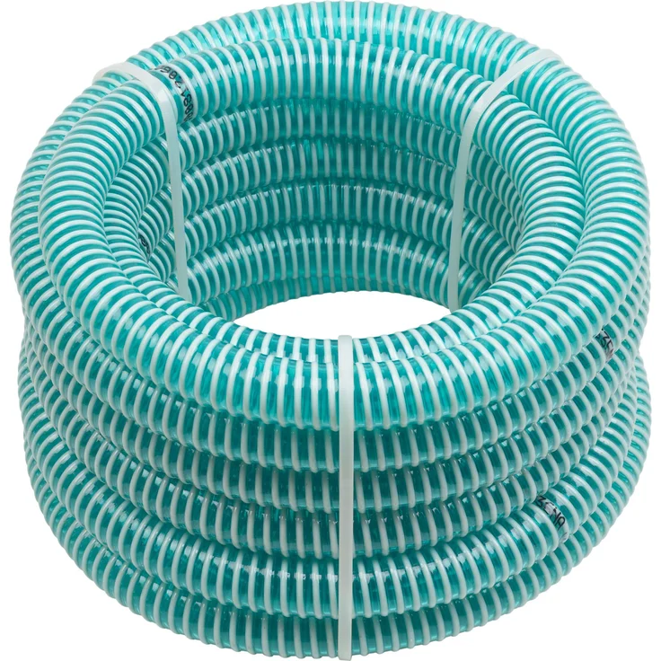 Meister Saugschlauch 25,4 mm (1 Zoll) - 4 m Länge - Für Gartenpumpen, Sauganlagen & Hauswasserwerke - Vakuumfest & Formstabil - Pumpenschlauch - Ansaugschlauch - 9920610 – Bild 1