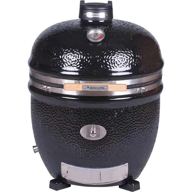 Monolith Kamado Grill LeChef Pro-Serie 2.0 BLACK ohne Gestell