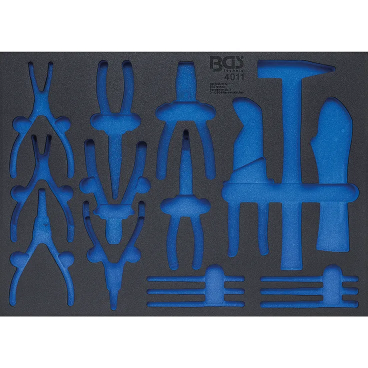 BGS 4011-5 | Werkstattwageneinlage 3-3 | leer | für Art. 4011