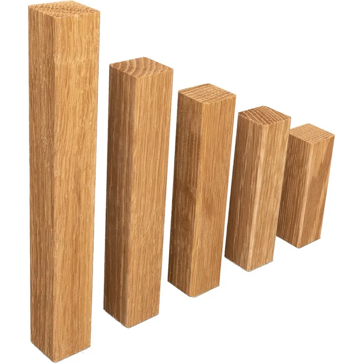 REESE Kehlleisten GmbH UNIVERSAL Innenecken Aussenecken Ecktürme für Eiche Massivholz-Sockelleisten - 4251674612907