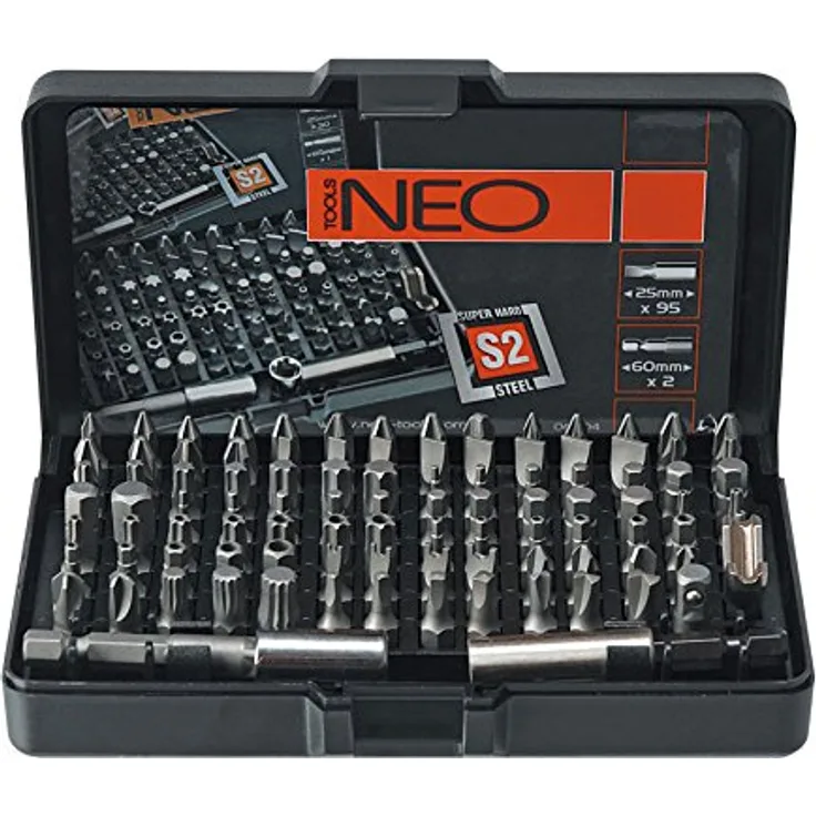 Neo Schraubeinsätze, 99 Stück, 06-104