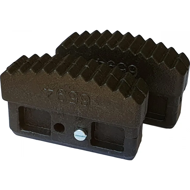 Iller Innenschuhe für Sprossenleitern 90x22mm Holmgröße 2 Stück