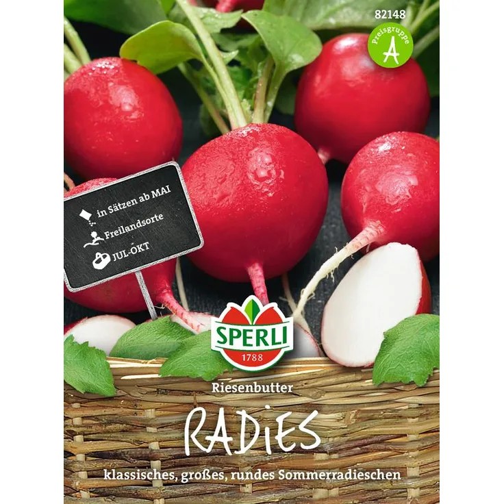 Sperli Radieschen Riesenbutter 15g