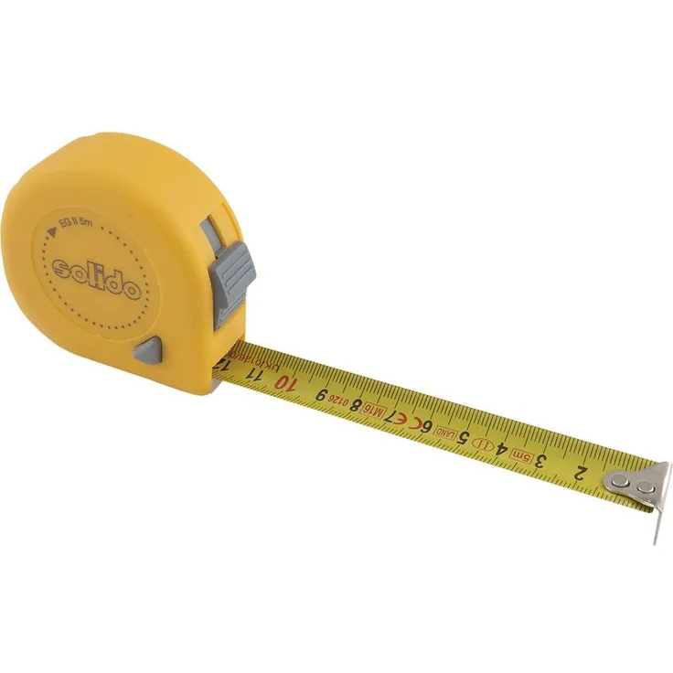 SOLIDO Rollbandmaß 8 m x 25 mm EG-Prüfzeichen Genauigkeit II