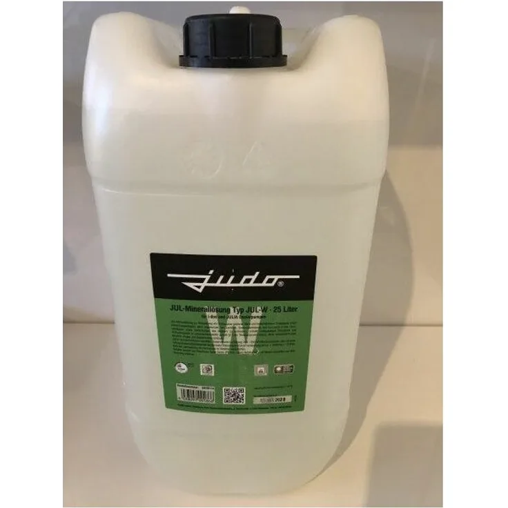 JUDO JUL-W Minerallösung für Härtegrad 1und2, Flasche 25 Liter grün, 8840114-SW12926 - Judo