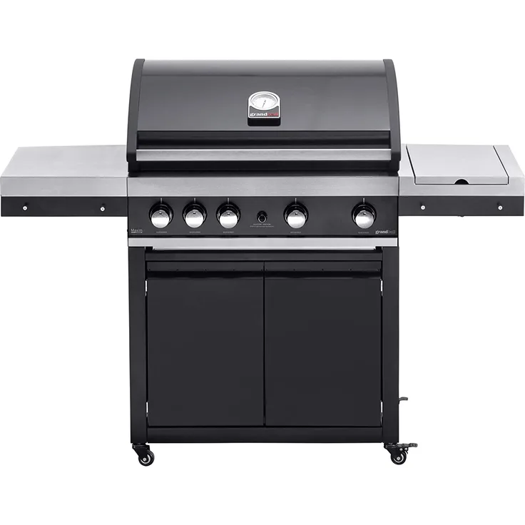 Grandhall Gasgrill Maxim G4 Trolley 25,9 kW 4 Brenner, 1 Seitenbrenner 1 Heckbrenner K04000208A