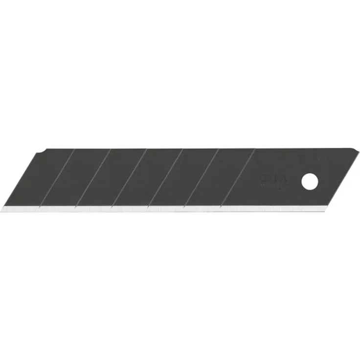 5 Ersatzklingen für Cuttermesser 25mm Excel Black ultrascharf , OLFA Klinge HBB