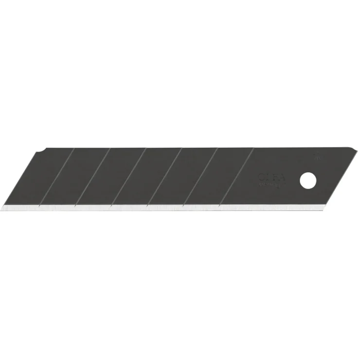 5 Ersatzklingen für Cuttermesser 25mm Excel Black ultrascharf , OLFA Klinge HBB – Bild 1