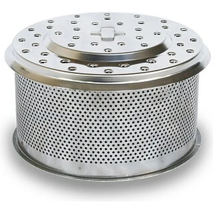 LotusGrill Edelstahl-Kohlebehälter XL