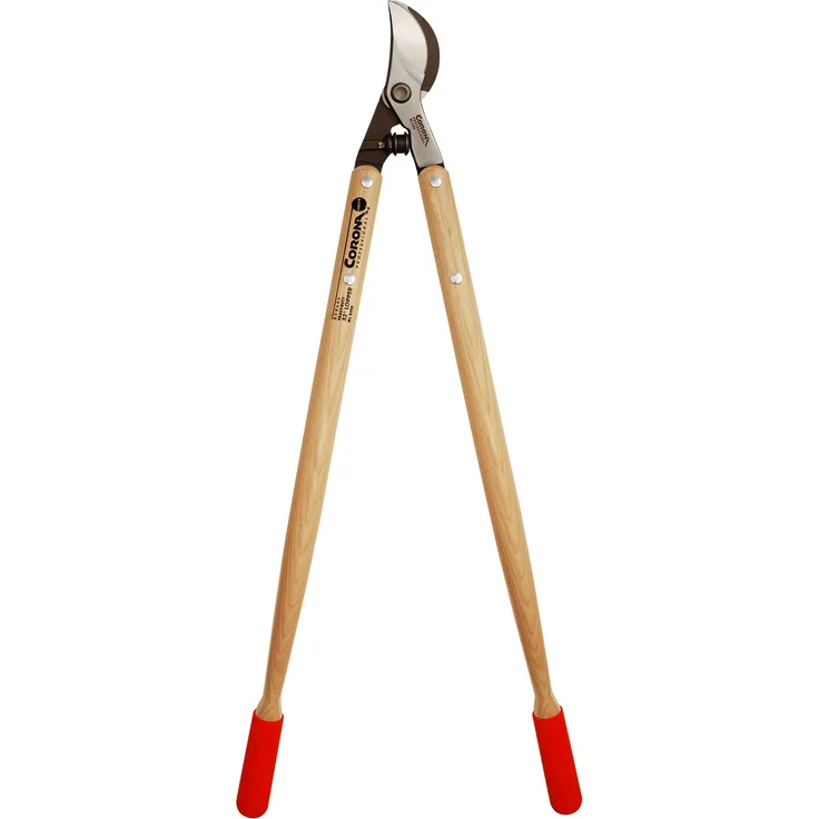 Corona Bypass-Baumschere, klassischer Schnitt, Hickory-Griffe, 6,4 cm 32-Inch rot