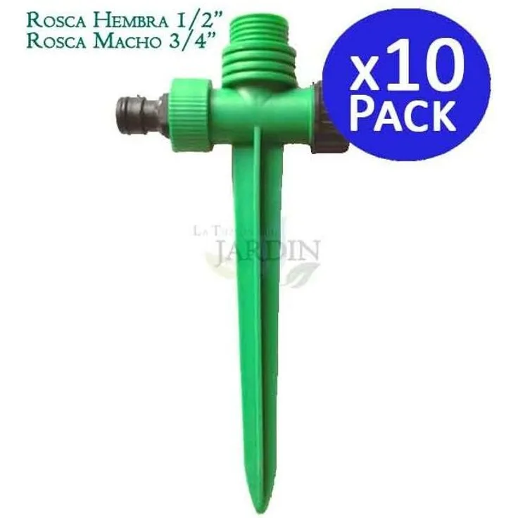 Suinga - 1-2' weiblich - 3-4' männlich Kunststoff Sprinklerhalter. 10 Einheiten