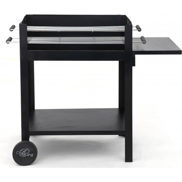 Tepro Chill&Grill Holzkohlengrill Zusammenbau OHNE Schrauben Lambada, Schwarz – Bild 2