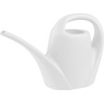 greemotion Gießkanne, Blumengießkanne mit langem Ausgießer, Kunststoff, 1,5 l weiß