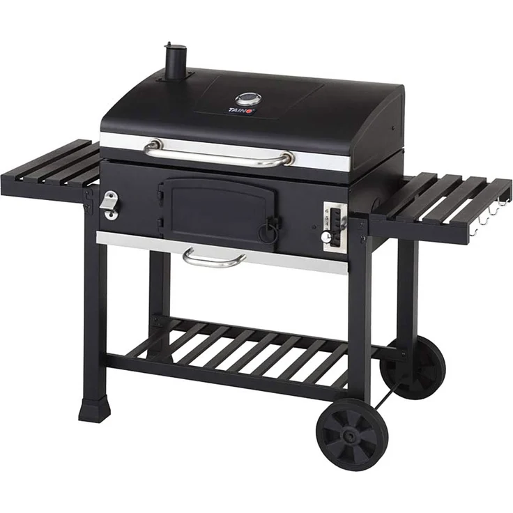 TAINO HERO XXL Smoker Holzkohlegrill Kohlegrill Grillwagen – Bild 1
