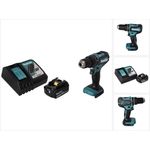 Makita DHP485RM1 Akku Schlagbohrschrauber 18 V 50 Nm Brushless + 1x Akku 4,0 Ah + Ladegerät