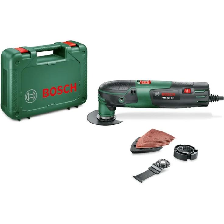 Bosch PMF 220 Multifunktionswerkzeug 220 Watt, für Starlock Zubehör, im Koffer – Bild 2
