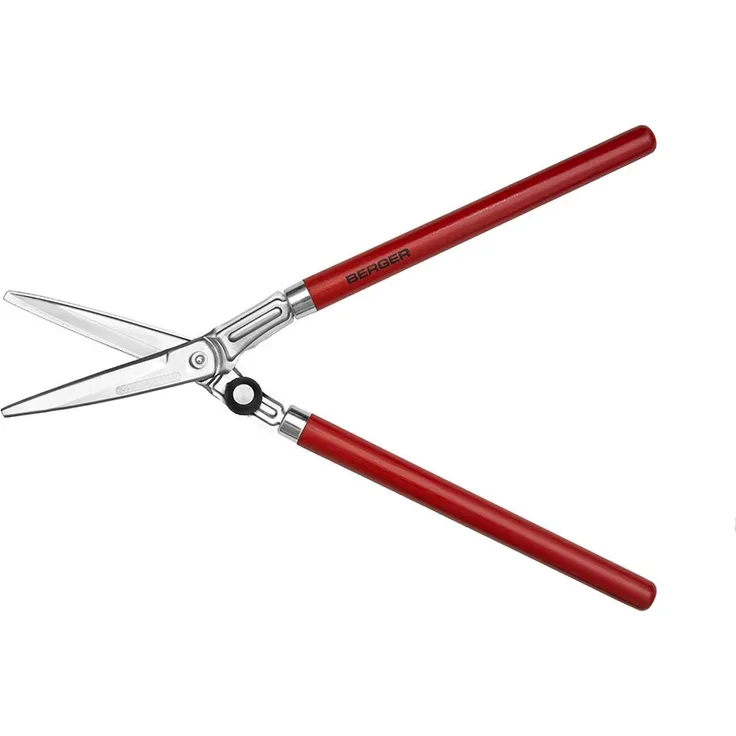 Berger Buchsbaumschere 2520 mit Buchenholtsgriff und selbstschärfenden Klingen, Länge 60 cm
