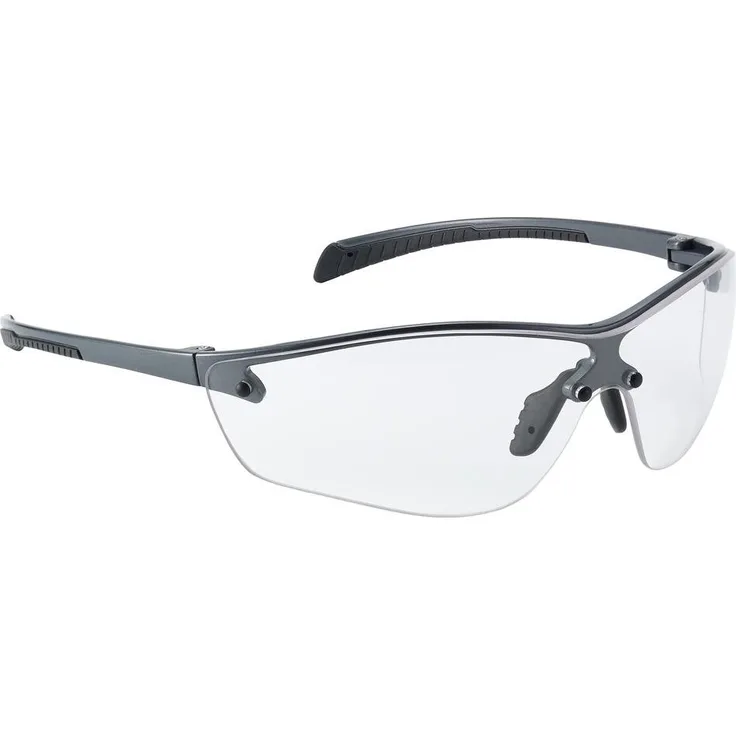 BollÃ© Safety SILPPSI ''Silium +'' Schwarze Schutzbrille, Klare Objektive, Einheitsgröße