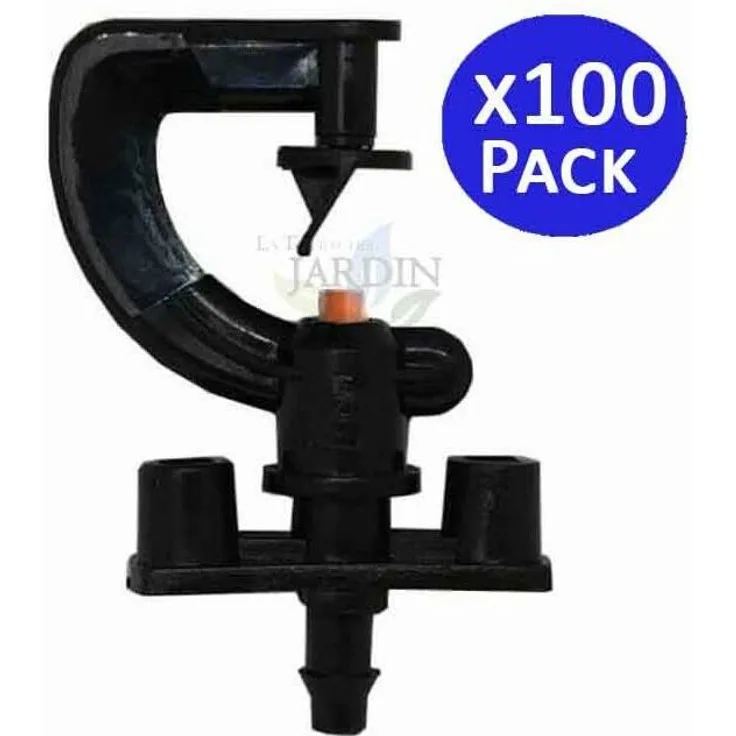 180º Bewässerungs-Mikrosprinkler. Erreichen Sie 2 bis 2,5 m. 100 Einheiten