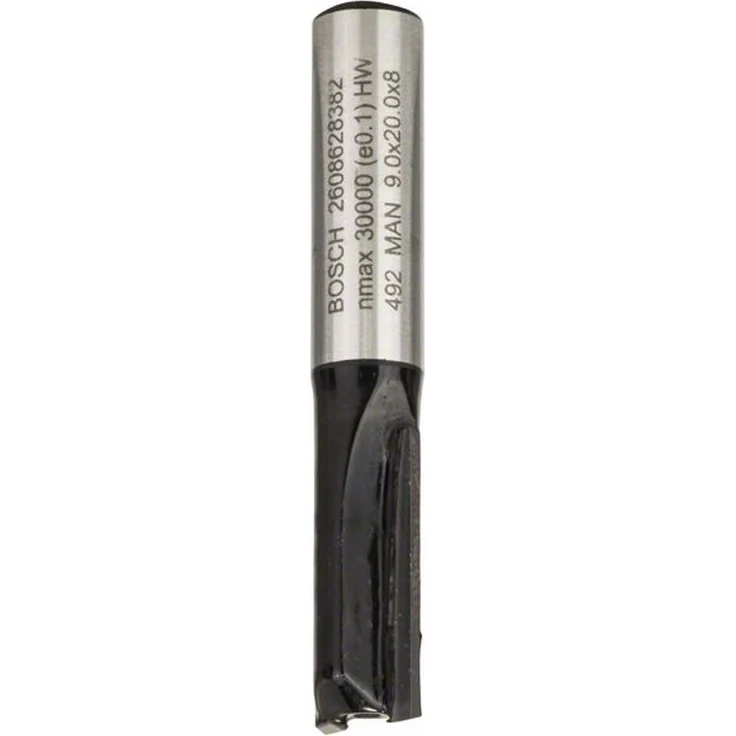 Bosch Professional Nutfräser Standard for Wood (für Holz, Ø 9 mm, Arbeitslänge 20 mm, Zubehör Handfräse) – Bild 2
